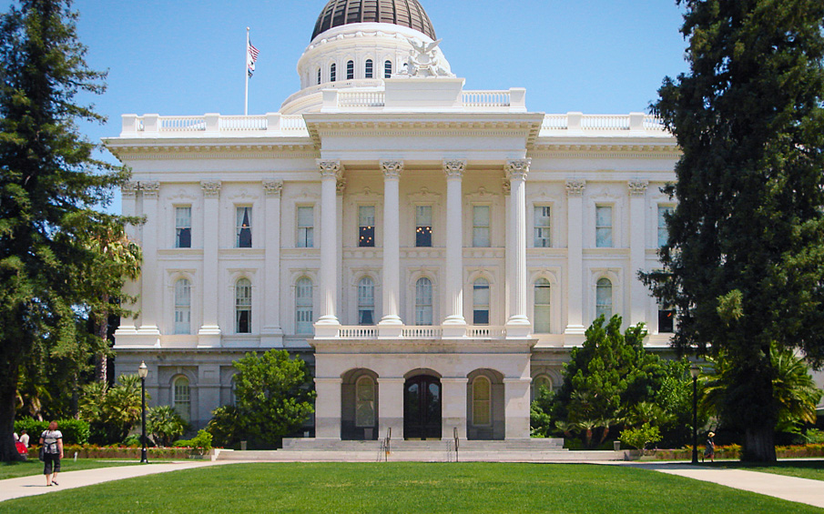 Capitol Building - South Portico Repairs, Sacramento, California