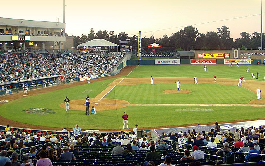 Raley Field, Sacramento River Cats, West Sacramento, California