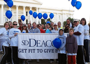 Get Fit to Give Back Fundraising Walk Efforts