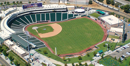 Raley Field, Sacramento River Cats, West Sacramento, California